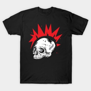 Rebel head in Red T-Shirt